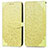 Custodia Portafoglio In Pelle Fantasia Modello Cover con Supporto S04D per Samsung Galaxy F02S SM-E025F