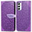 Custodia Portafoglio In Pelle Fantasia Modello Cover con Supporto S04D per Samsung Galaxy F23 5G