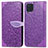 Custodia Portafoglio In Pelle Fantasia Modello Cover con Supporto S04D per Samsung Galaxy M32 4G