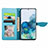Custodia Portafoglio In Pelle Fantasia Modello Cover con Supporto S04D per Samsung Galaxy S20