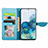 Custodia Portafoglio In Pelle Fantasia Modello Cover con Supporto S04D per Samsung Galaxy S20 5G