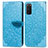 Custodia Portafoglio In Pelle Fantasia Modello Cover con Supporto S04D per Samsung Galaxy S20 5G