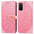 Custodia Portafoglio In Pelle Fantasia Modello Cover con Supporto S04D per Samsung Galaxy S20