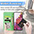 Custodia Portafoglio In Pelle Fantasia Modello Cover con Supporto S04D per Samsung Galaxy S20 FE 4G