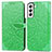 Custodia Portafoglio In Pelle Fantasia Modello Cover con Supporto S04D per Samsung Galaxy S21 5G