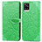 Custodia Portafoglio In Pelle Fantasia Modello Cover con Supporto S04D per Vivo V20 (2021) Verde