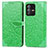 Custodia Portafoglio In Pelle Fantasia Modello Cover con Supporto S04D per Vivo V23 5G Verde