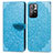 Custodia Portafoglio In Pelle Fantasia Modello Cover con Supporto S04D per Xiaomi Poco M4 Pro 5G