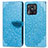 Custodia Portafoglio In Pelle Fantasia Modello Cover con Supporto S04D per Xiaomi Redmi 10 India