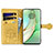 Custodia Portafoglio In Pelle Fantasia Modello Cover con Supporto S05D per Motorola Moto Edge (2023) 5G