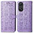 Custodia Portafoglio In Pelle Fantasia Modello Cover con Supporto S05D per Oppo Reno8 T 4G