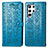 Custodia Portafoglio In Pelle Fantasia Modello Cover con Supporto S05D per Samsung Galaxy S21 Ultra 5G