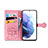 Custodia Portafoglio In Pelle Fantasia Modello Cover con Supporto S05D per Samsung Galaxy S22 5G