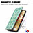 Custodia Portafoglio In Pelle Fantasia Modello Cover con Supporto S06D per Google Pixel 6 Pro 5G