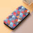 Custodia Portafoglio In Pelle Fantasia Modello Cover con Supporto S06D per Motorola Moto Edge (2023) 5G Marrone