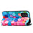 Custodia Portafoglio In Pelle Fantasia Modello Cover con Supporto S06D per Nokia G100