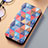 Custodia Portafoglio In Pelle Fantasia Modello Cover con Supporto S06D per Samsung Galaxy S21 FE 5G