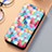 Custodia Portafoglio In Pelle Fantasia Modello Cover con Supporto S06D per Samsung Galaxy S21 Plus 5G