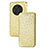 Custodia Portafoglio In Pelle Fantasia Modello Cover con Supporto S09D per Huawei Honor Magic3 5G Oro