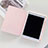 Custodia Portafoglio In Pelle Fantasia Modello Cover con Supporto XH1 per Apple iPad 10.2 (2019) Rosa