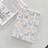 Custodia Portafoglio In Pelle Fantasia Modello Cover con Supporto XH2 per Apple iPad 10.2 (2019) Bianco