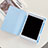 Custodia Portafoglio In Pelle Fantasia Modello Cover con Supporto XH3 per Apple iPad 10.2 (2020) Azzurro