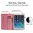 Custodia Portafoglio In Pelle Fantasia Modello Cover con Supporto Y01B per Apple New iPad 9.7 (2017)