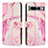 Custodia Portafoglio In Pelle Fantasia Modello Cover con Supporto Y01X per Google Pixel 7 Pro 5G Rosa