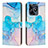 Custodia Portafoglio In Pelle Fantasia Modello Cover con Supporto Y01X per Realme C53 India