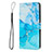 Custodia Portafoglio In Pelle Fantasia Modello Cover con Supporto Y01X per Realme Narzo N53