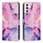 Custodia Portafoglio In Pelle Fantasia Modello Cover con Supporto Y01X per Samsung Galaxy A04s