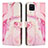 Custodia Portafoglio In Pelle Fantasia Modello Cover con Supporto Y01X per Samsung Galaxy A12 Nacho Rosa