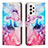 Custodia Portafoglio In Pelle Fantasia Modello Cover con Supporto Y01X per Samsung Galaxy A23 4G