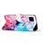 Custodia Portafoglio In Pelle Fantasia Modello Cover con Supporto Y01X per Samsung Galaxy F12