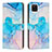 Custodia Portafoglio In Pelle Fantasia Modello Cover con Supporto Y01X per Samsung Galaxy M12