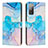 Custodia Portafoglio In Pelle Fantasia Modello Cover con Supporto Y01X per Samsung Galaxy S20 FE 4G