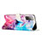 Custodia Portafoglio In Pelle Fantasia Modello Cover con Supporto Y01X per Samsung Galaxy S20 FE 4G