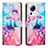 Custodia Portafoglio In Pelle Fantasia Modello Cover con Supporto Y01X per Xiaomi Mi 12 Lite NE 5G Multicolore