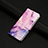Custodia Portafoglio In Pelle Fantasia Modello Cover con Supporto Y01X per Xiaomi POCO C3 Viola