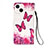 Custodia Portafoglio In Pelle Fantasia Modello Cover con Supporto Y02B per Apple iPhone 14