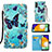 Custodia Portafoglio In Pelle Fantasia Modello Cover con Supporto Y02B per Samsung Galaxy A04s
