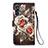 Custodia Portafoglio In Pelle Fantasia Modello Cover con Supporto Y02B per Samsung Galaxy A04s