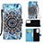 Custodia Portafoglio In Pelle Fantasia Modello Cover con Supporto Y02B per Samsung Galaxy A13 4G