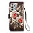 Custodia Portafoglio In Pelle Fantasia Modello Cover con Supporto Y02B per Samsung Galaxy A32 4G