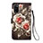 Custodia Portafoglio In Pelle Fantasia Modello Cover con Supporto Y02B per Samsung Galaxy A41