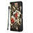 Custodia Portafoglio In Pelle Fantasia Modello Cover con Supporto Y02B per Samsung Galaxy M40S