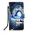 Custodia Portafoglio In Pelle Fantasia Modello Cover con Supporto Y02B per Samsung Galaxy Note 20 Ultra 5G