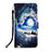 Custodia Portafoglio In Pelle Fantasia Modello Cover con Supporto Y02B per Xiaomi POCO C3