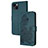 Custodia Portafoglio In Pelle Fantasia Modello Cover con Supporto Y02X per Apple iPhone 13