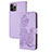 Custodia Portafoglio In Pelle Fantasia Modello Cover con Supporto Y02X per Apple iPhone 14 Pro